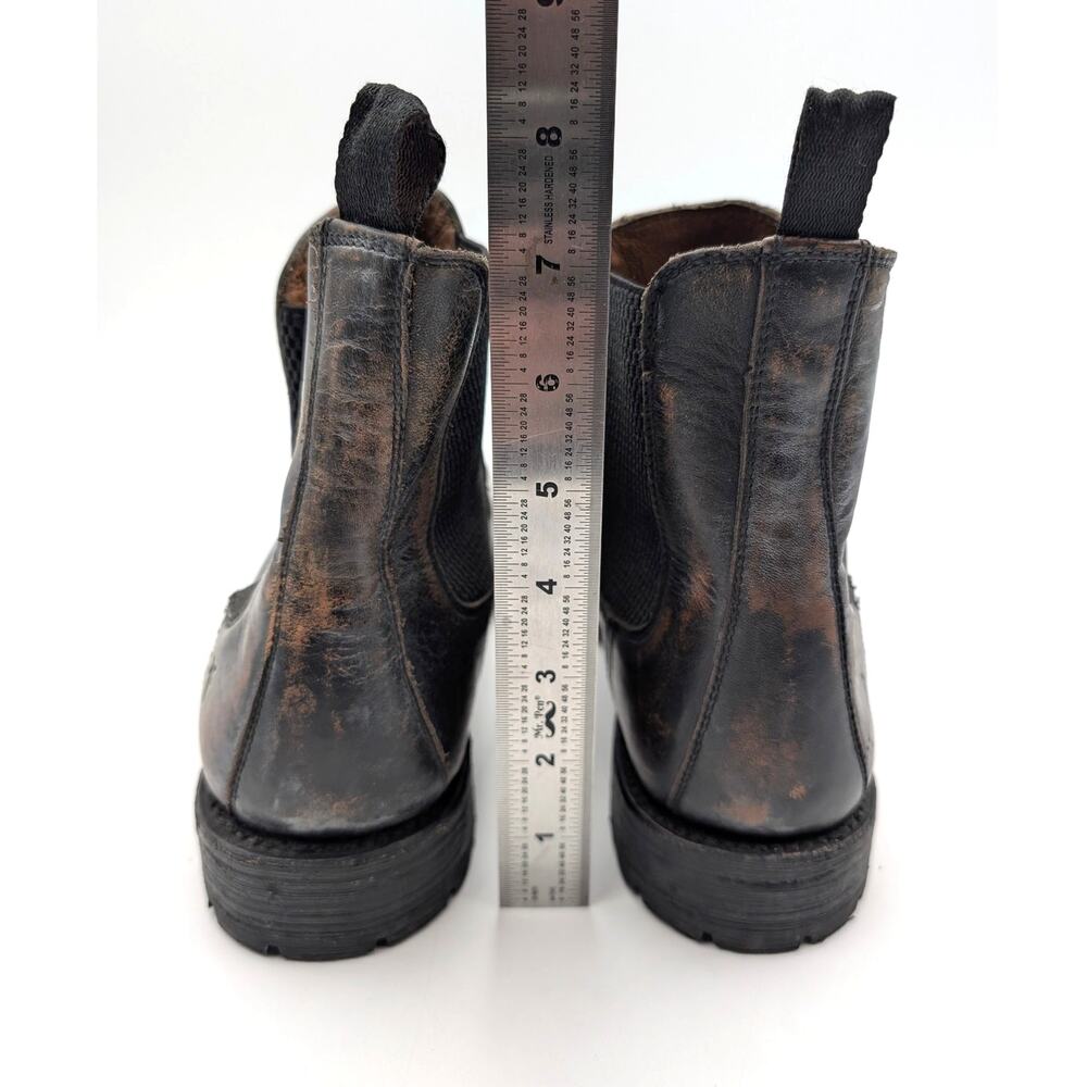 Frye Bowery Chelsea Ankle Boots Men's Stonewashed Leather Size US10D EU43 - Picture 4 of 11